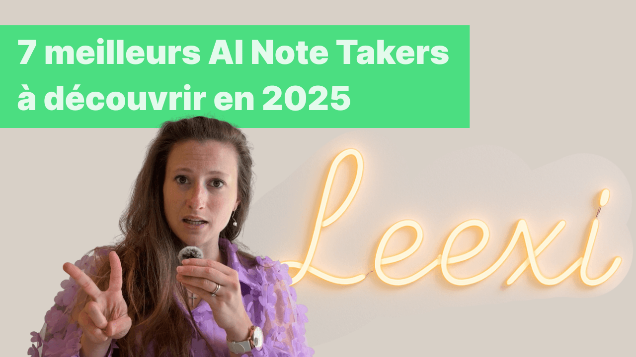 7 meilleurs AI Note Takers