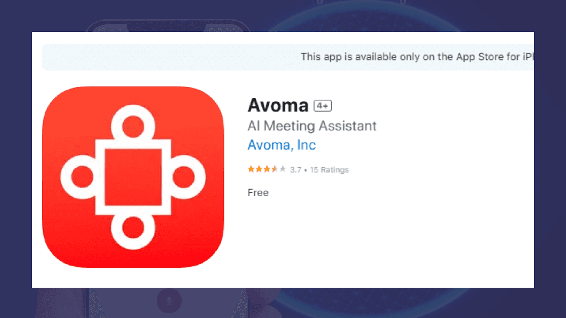 Avoma application mobile prise de notes