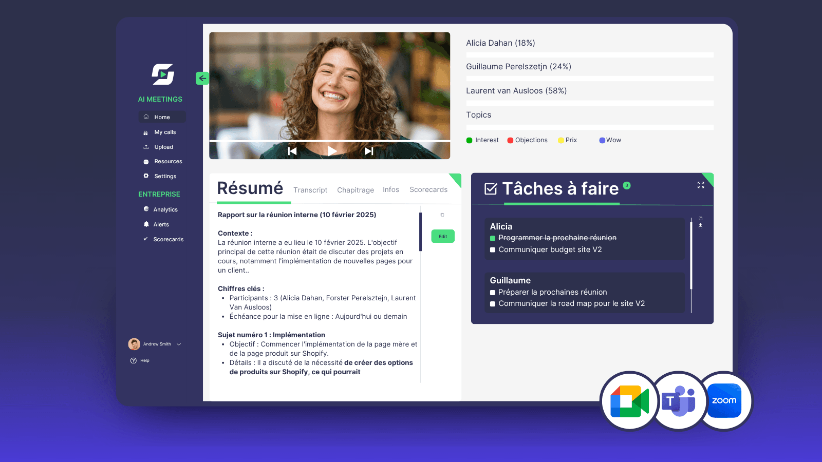 Les 7 meilleurs AI Note Takers a découvrir en 2025 Leexi