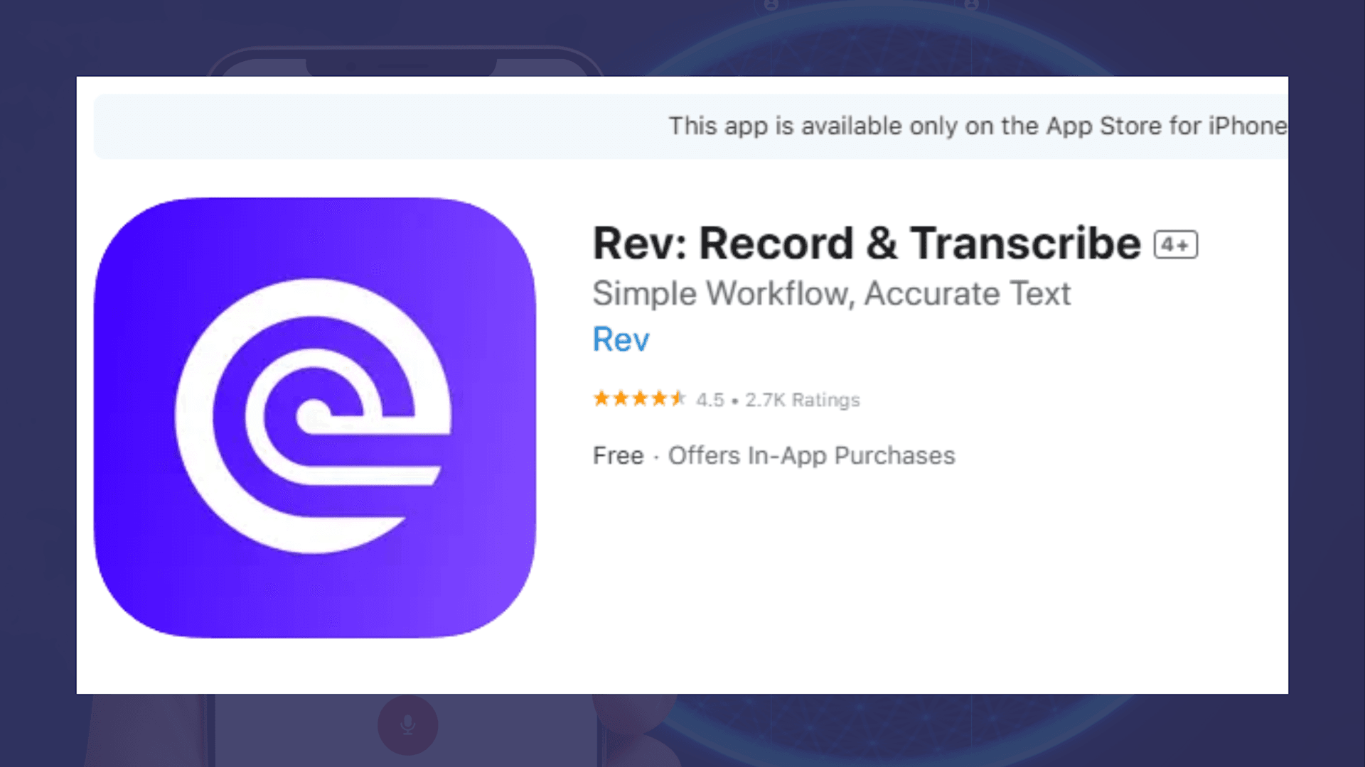 Rev application mobile prise de notes