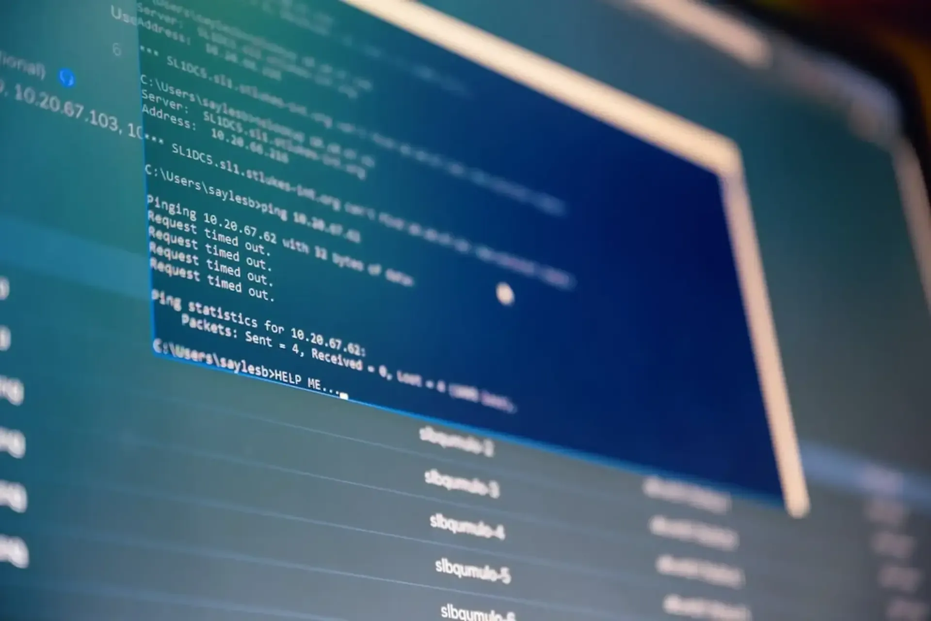 Code window