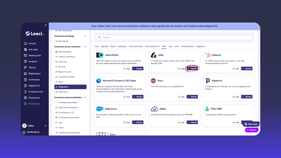 Dark mode software marketplace dashboard displays application cards, prices, and a side navigation menu.
