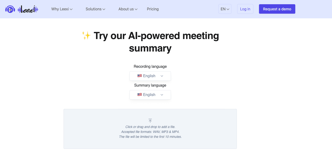resume site leexi en