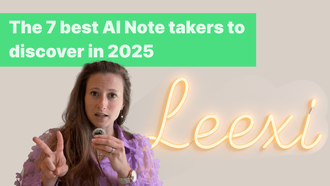 The 7 Best AI Note Takers to Discover in 2025