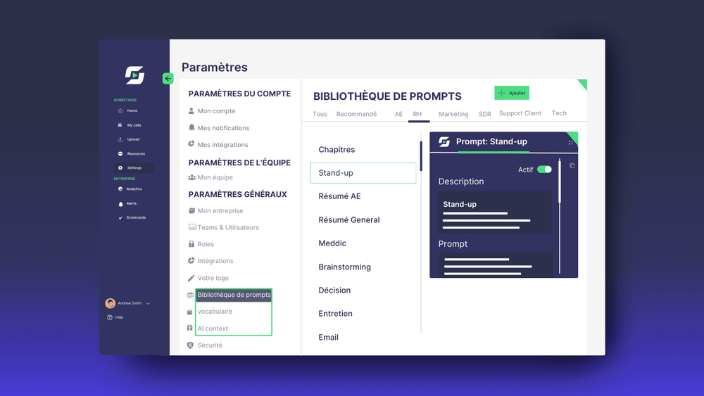 ## Die Hauptkonkurrenten von Leexi
- **Fireflies**: automatische Transkription und verschiedene Integrationen
- **Otter**: kollaboratives Notieren in Echtzeit
- **Tl;dv**: Aufzeichnung und Zusammenfassung von Videomeetings
- **Noota**: Gesprächsanalyse und automatisierte Zusammenfassungen
- **Fathom**: Conversational Intelligence für Vertriebsteams
- **Microsoft Copilot**: Assistent im Microsoft 365-Ökosystem
- **Google Note Taker**: Notizen in Google Workspace
- **Tactiq**: Transkription und Zusammenfassung für Videokonferenzen
- Häufige Einschränkungen: begrenzte Anpassbarkeit, teils unzureichende Sicherheit, eingeschränkte Integrationen