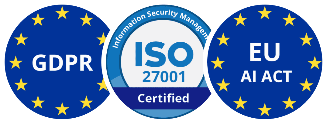 RGPD, ISO 27001 et EU AI Act