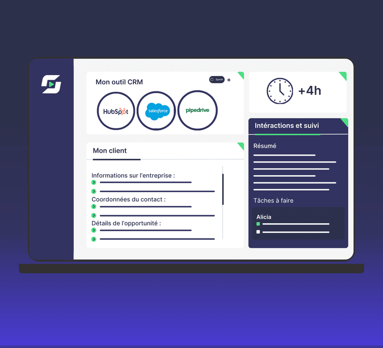 Ne remplissez plus jamais rien dans vos CRM