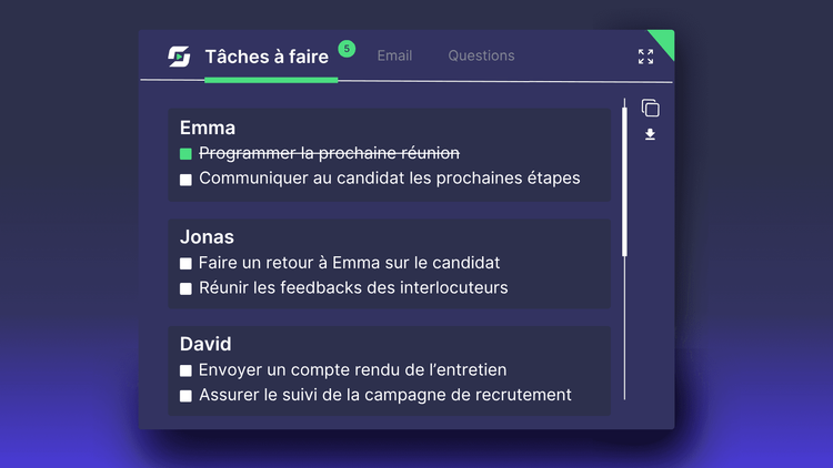 Ne ratez plus jamais les prochaines étapes