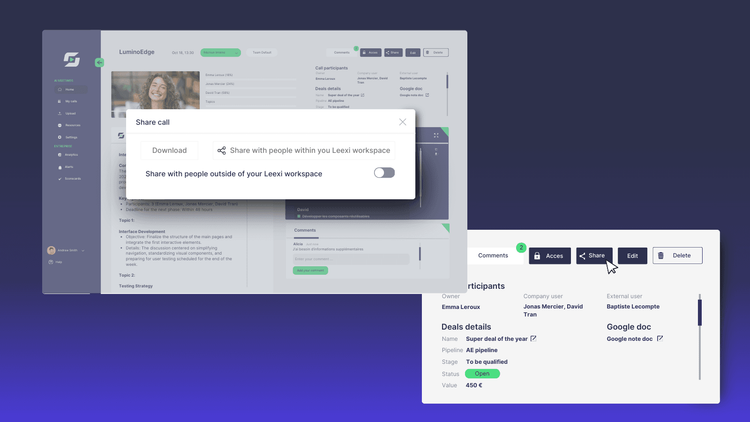 Externe Delen van Samenvattingen