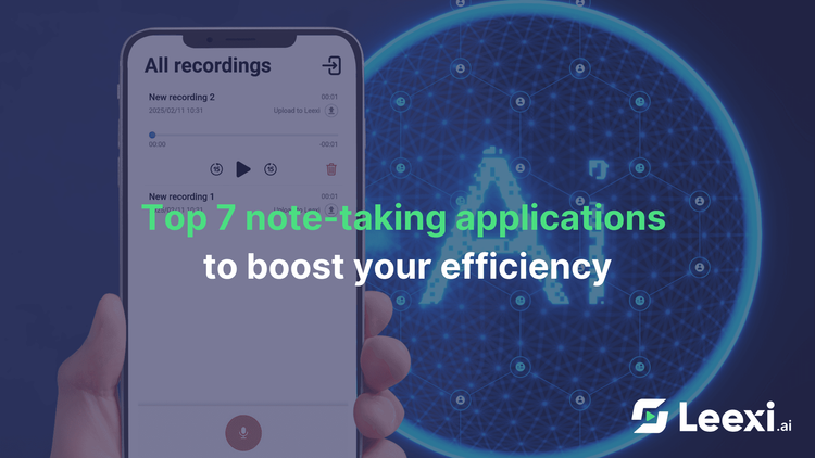 Top 7 best mobile app for taking notes with AI