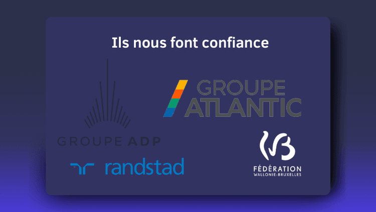 They already trust us