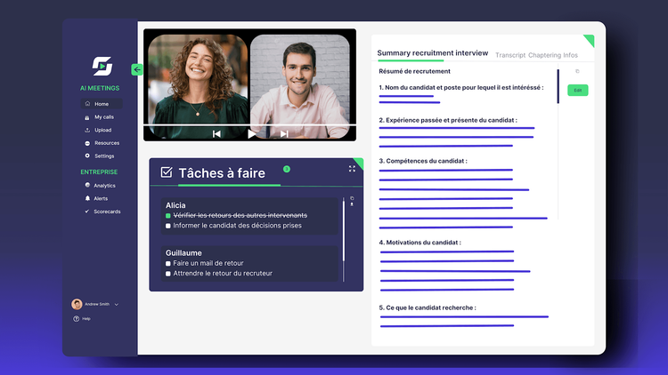 Leexi vous aide avec vos entretiens de recrutement