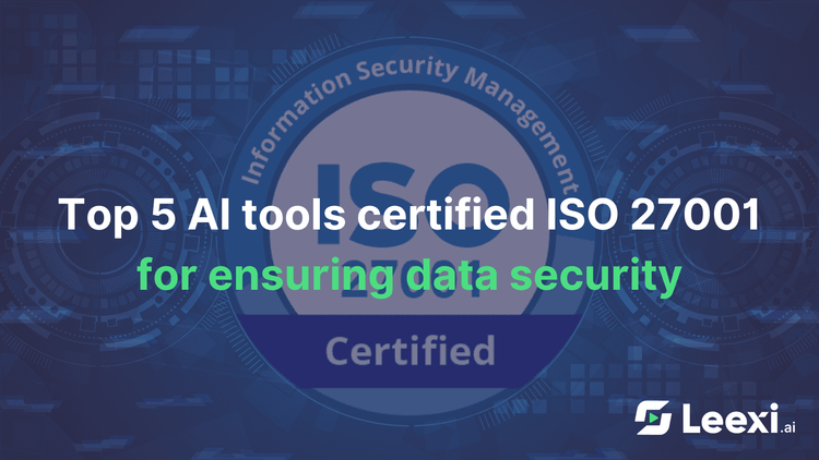 Top 5 AI tools certified ISO 27001 for ensuring data security