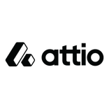 The Attio company logo features a stylized letter 'A' and the company name.